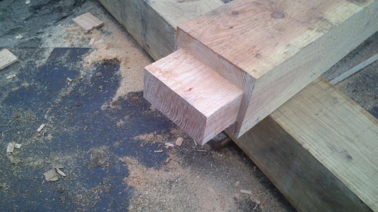 Hooiberg constructie van hout